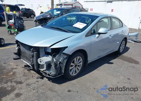 2012 Honda Civic Ex-L из США, поврежденный, VIN 2HGFB2F99CH505820
